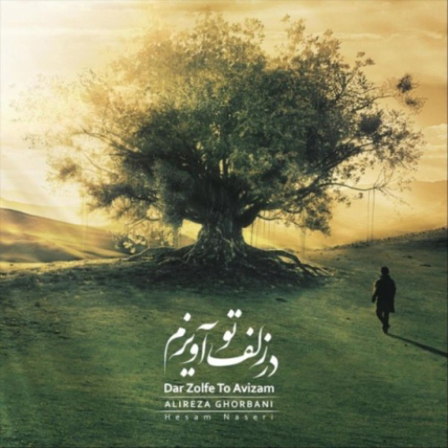 کاور آهنگ در زلف تو آویزم از علیرضا قربانی