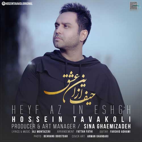 کاور آهنگ حیف از این عشق از حسین توکلی