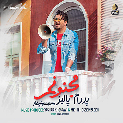 کاور آهنگ مجنونم از پدرام پالیز