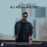 کاور آهنگ دلم تنگه از علی عبدالمالکی